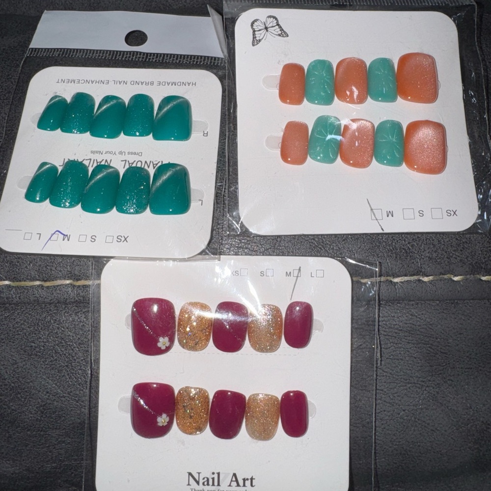 Colorful Nail Art Set